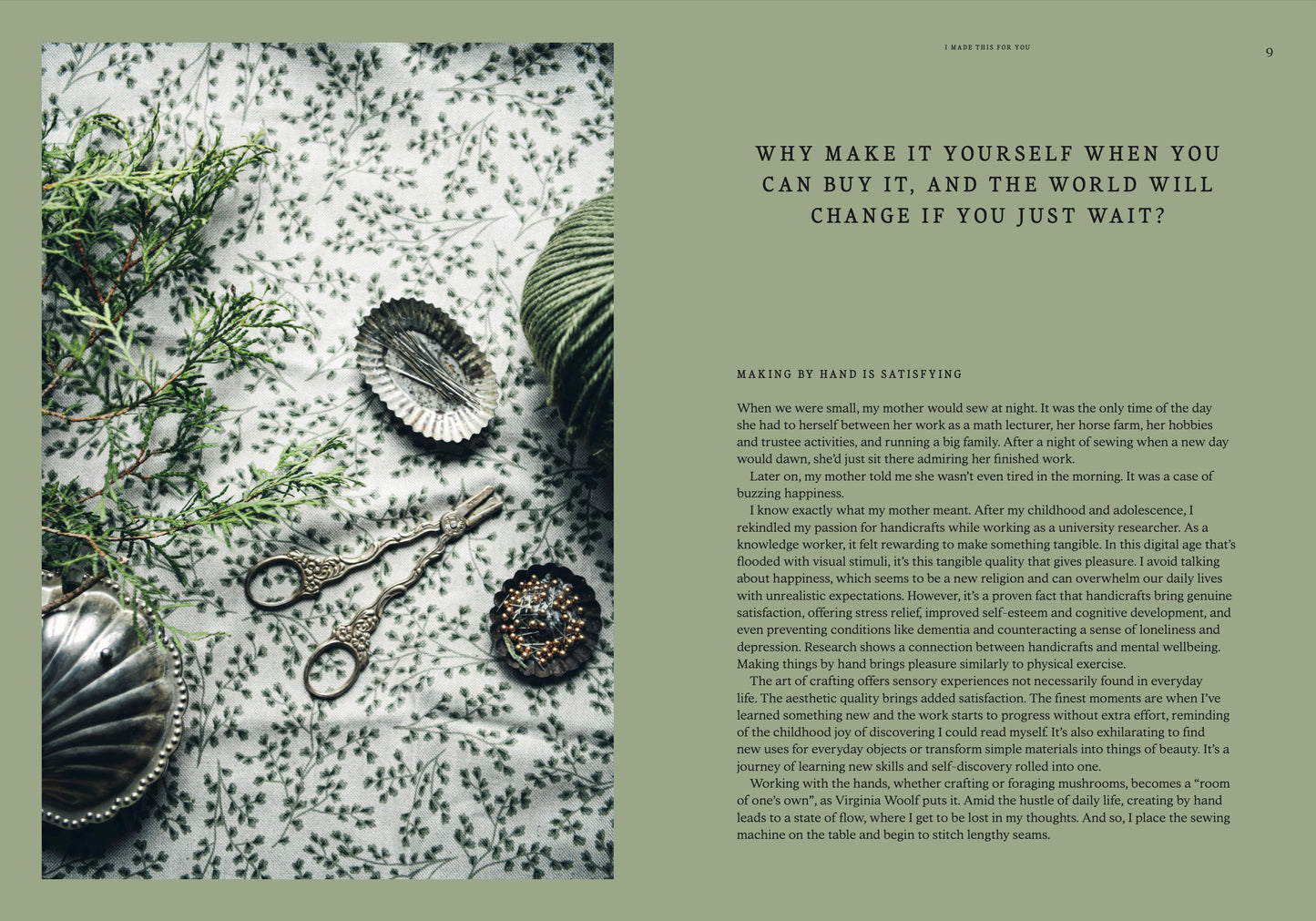 I Made This For You – Christmas Gift and Decorations Crafted with Love