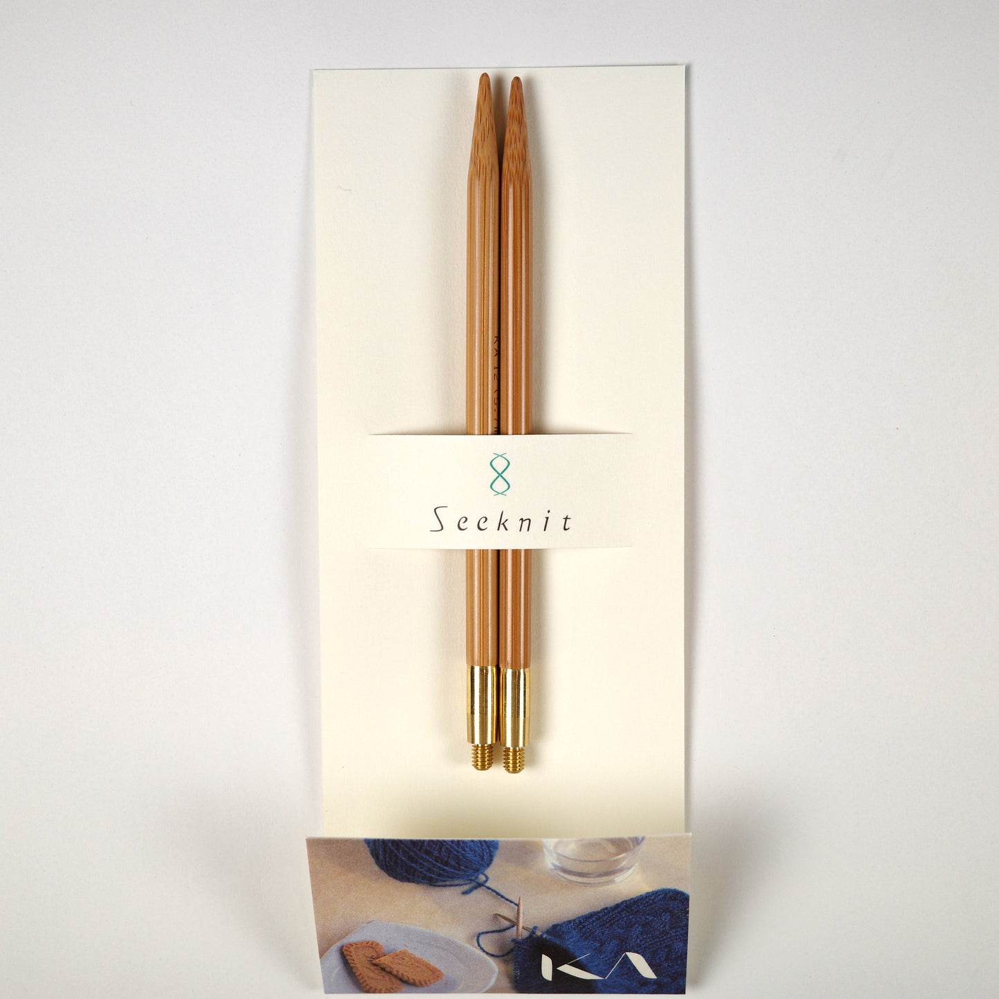 Seeknit切替輪針用 － 針先　Umber（硬質竹）