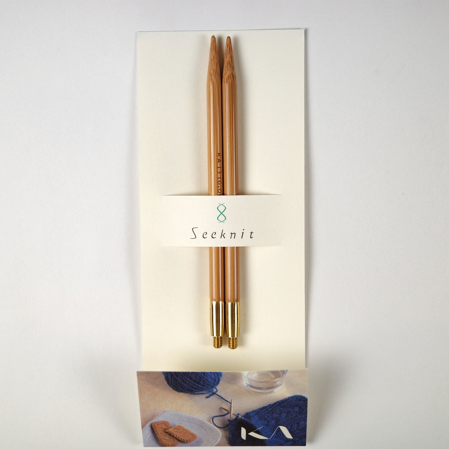 Seeknit切替輪針用 － 針先　Umber（硬質竹）