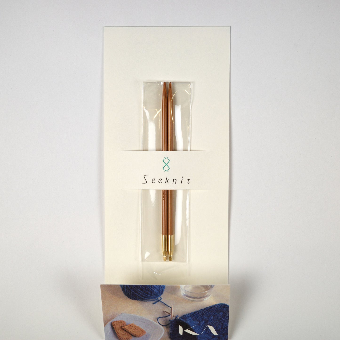 Seeknit切替輪針用 － 針先　Umber（硬質竹）