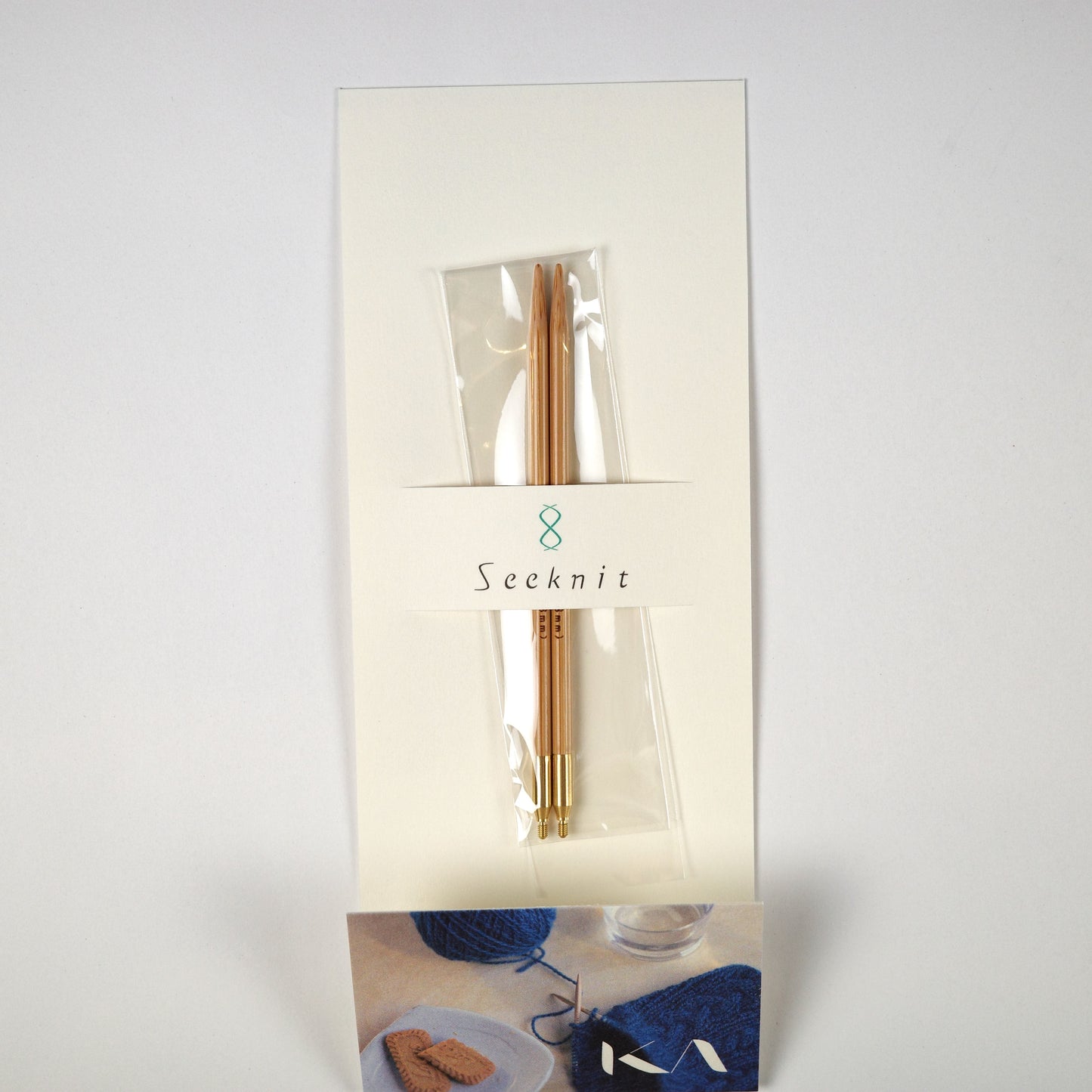 Seeknit切替輪針用 － 針先　Umber（硬質竹）