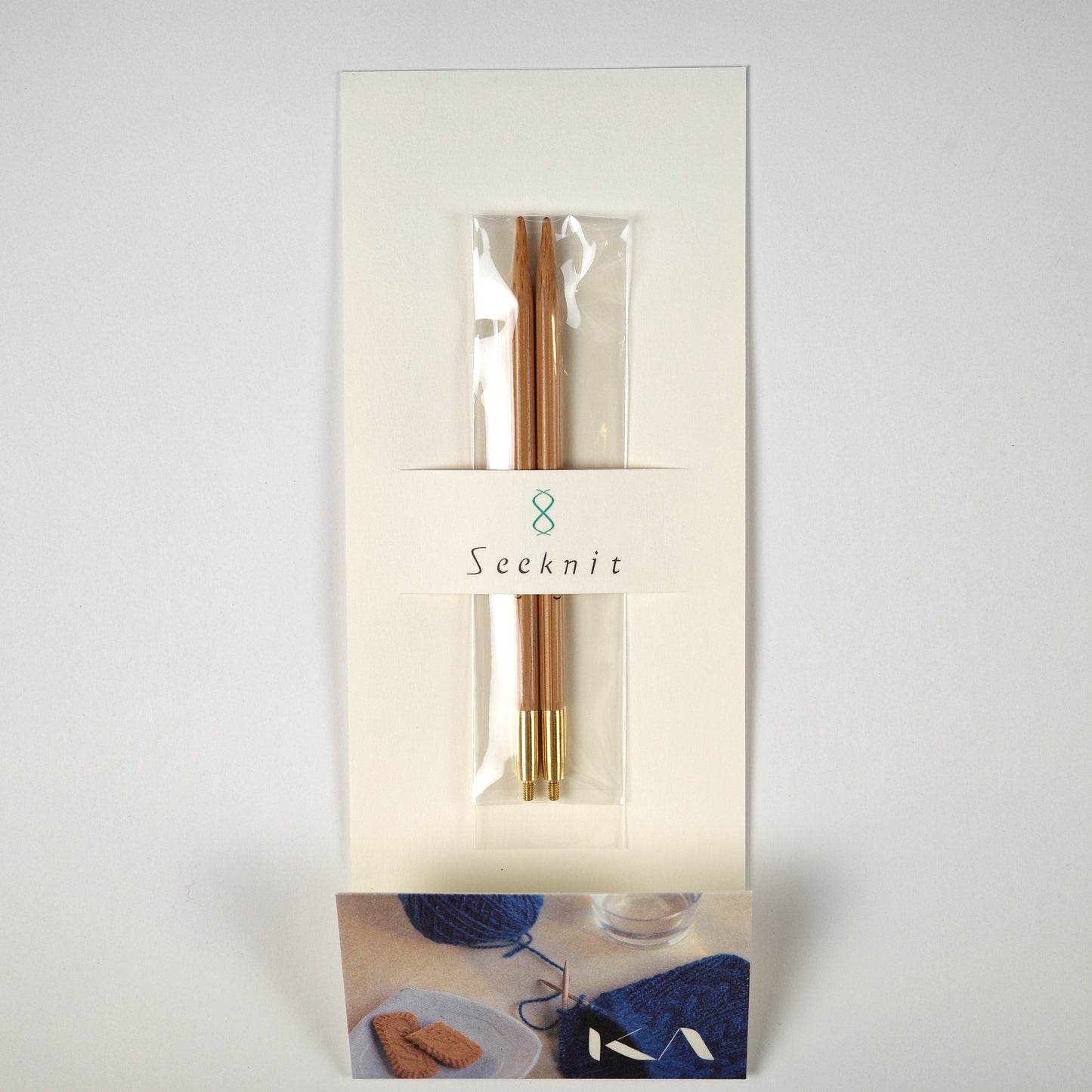 Seeknit切替輪針用 － 針先　Umber（硬質竹）