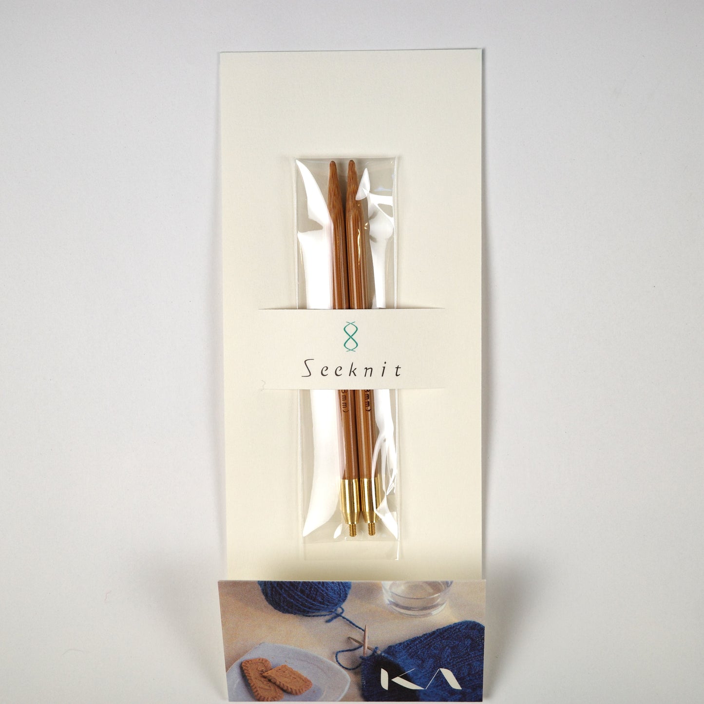 Seeknit切替輪針用 － 針先　Umber（硬質竹）