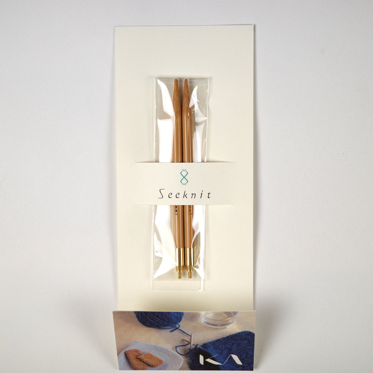 Seeknit切替輪針用 － 針先　Umber（硬質竹）
