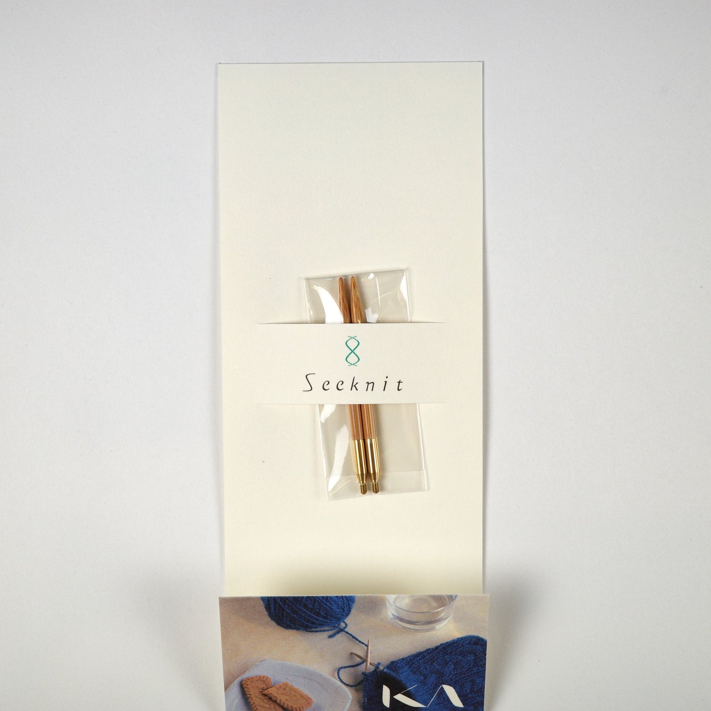 Seeknit切替輪針用 － 針先　Umber（硬質竹）