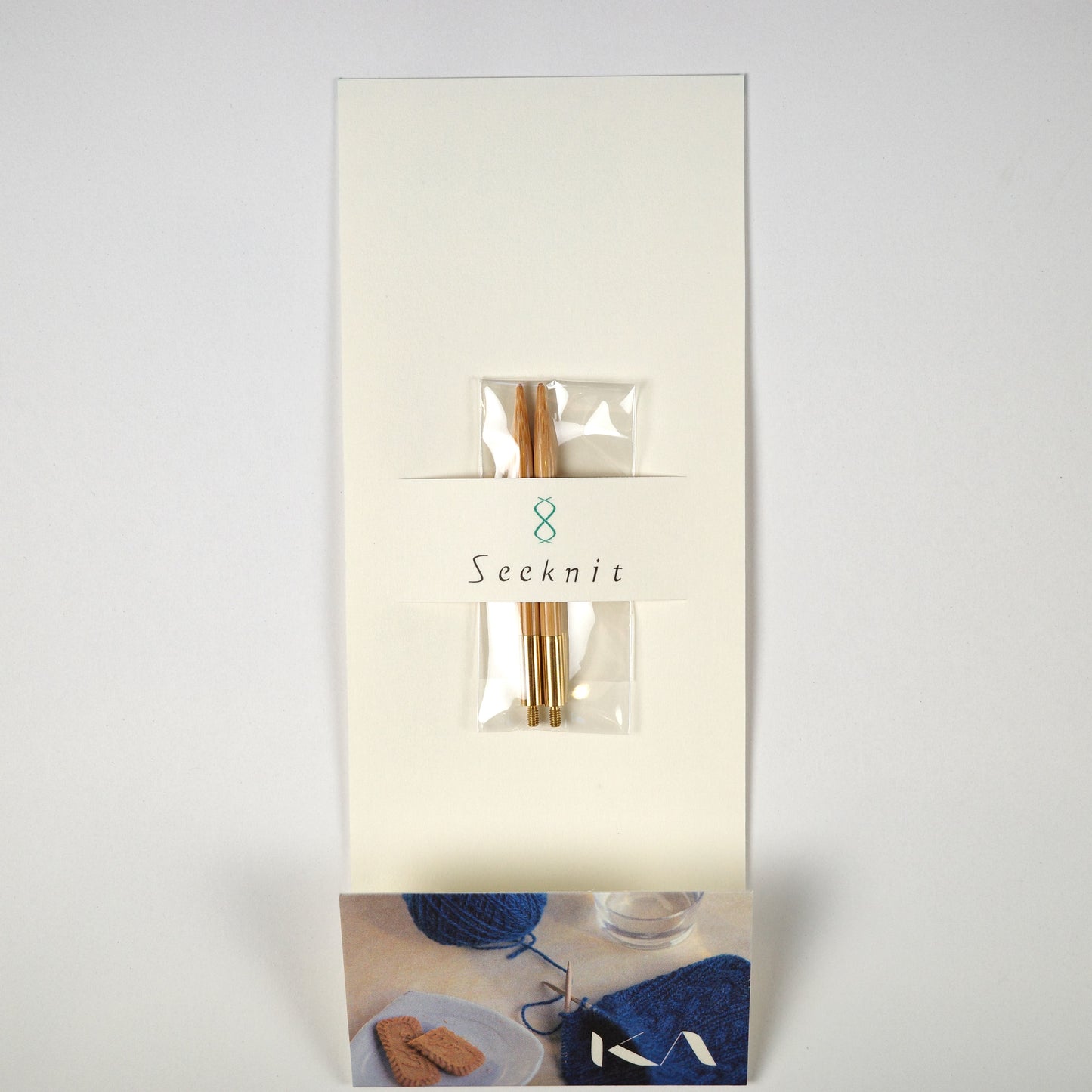 Seeknit切替輪針用 － 針先　Umber（硬質竹）