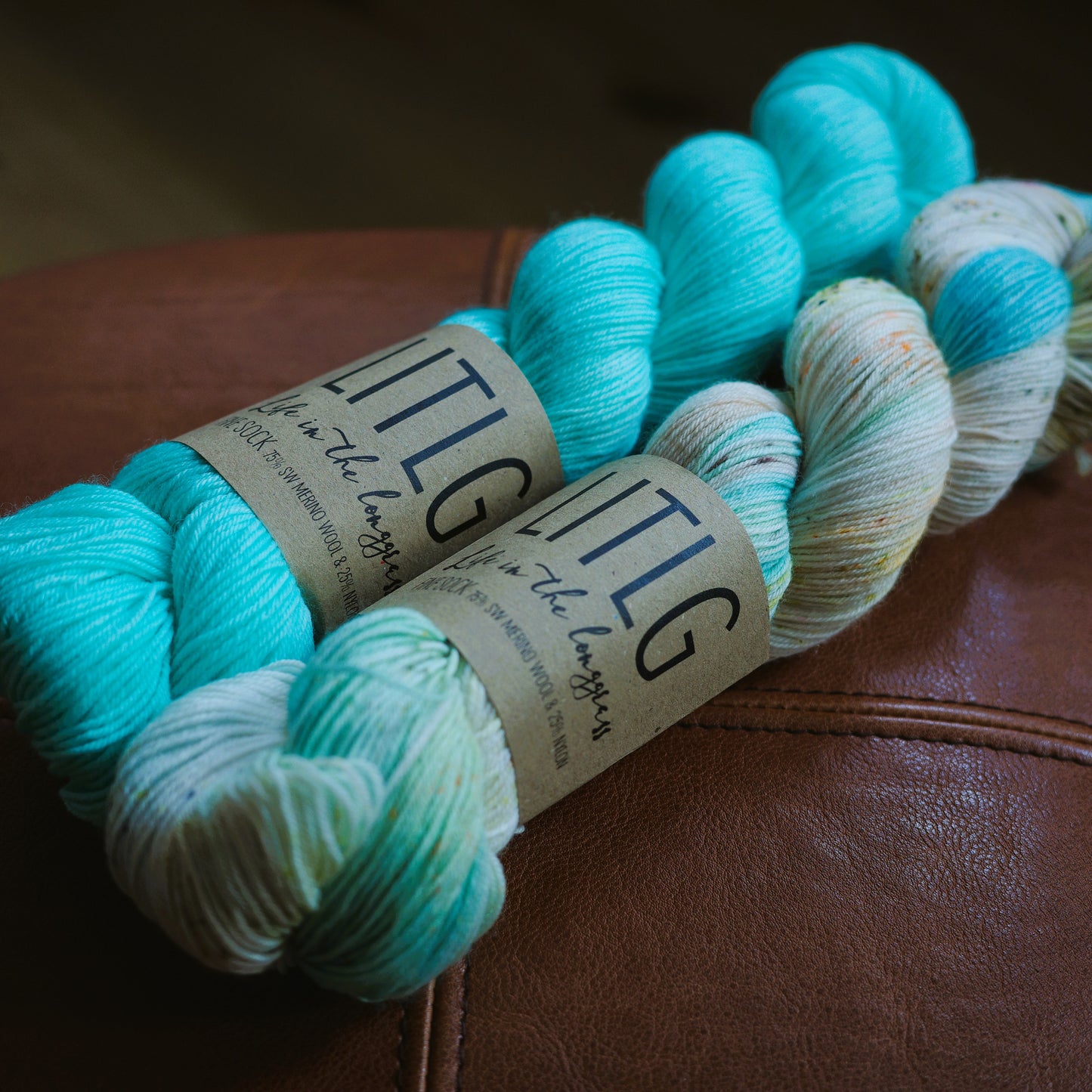 LITLG Fine Sock Mix & Semi-solid 1x1