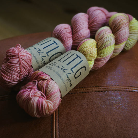LITLG Fine Sock Mix & Semi-solid 1x1