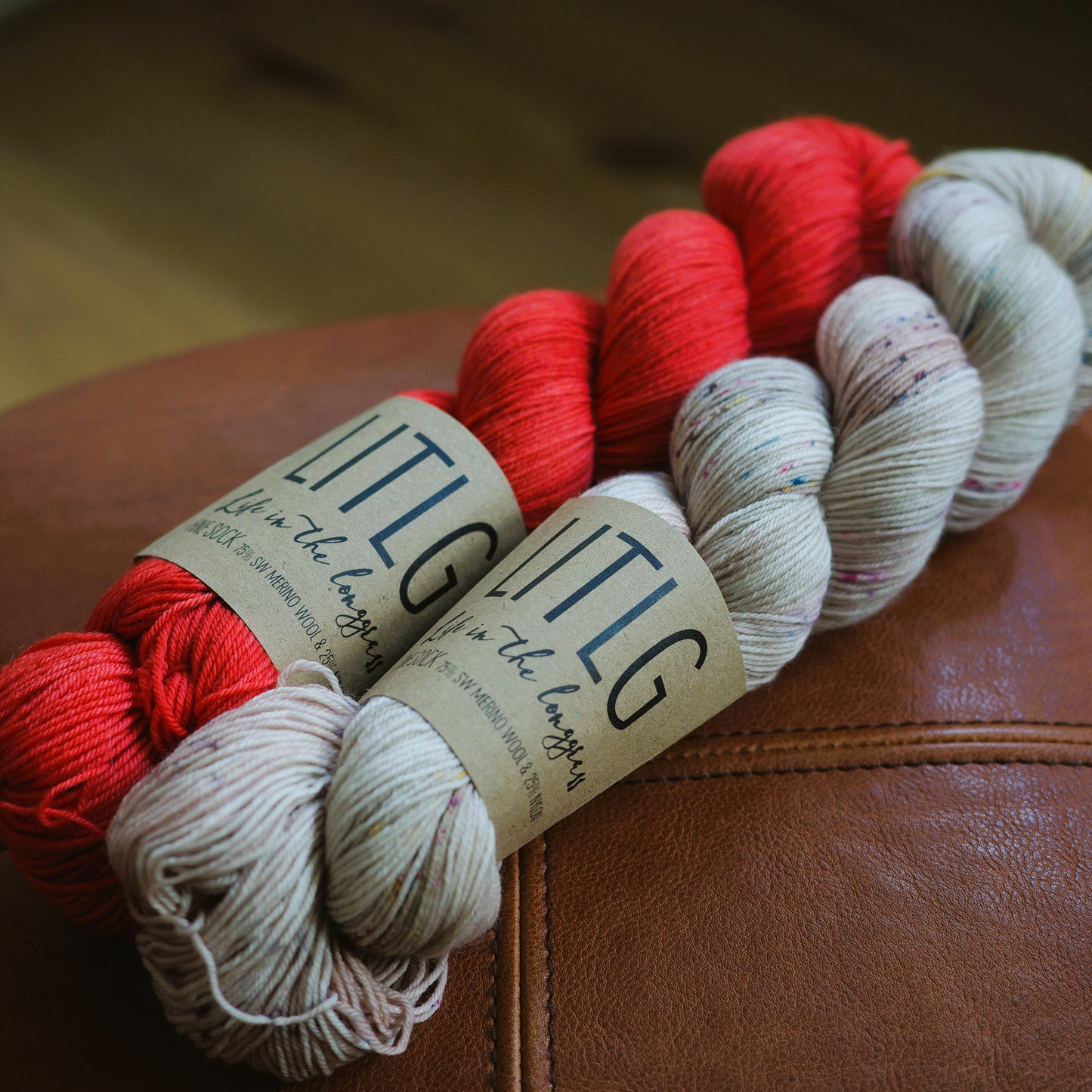 LITLG Fine Sock Mix & Semi-solid 1x1