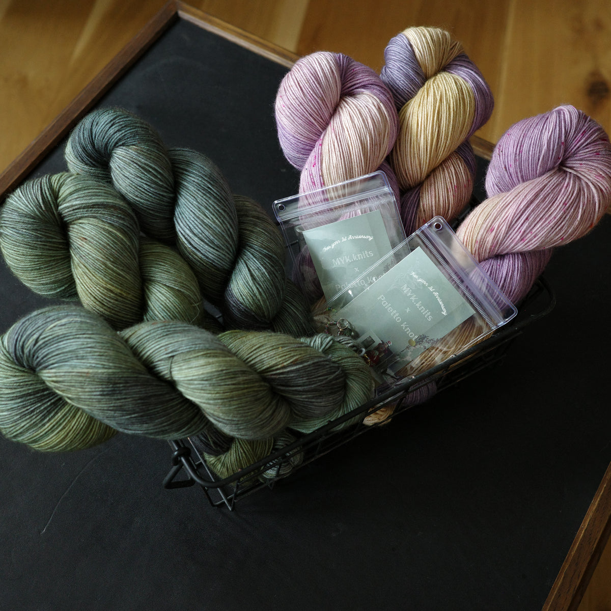 MYK.knits × Paletto Knot Special Collaboration Set